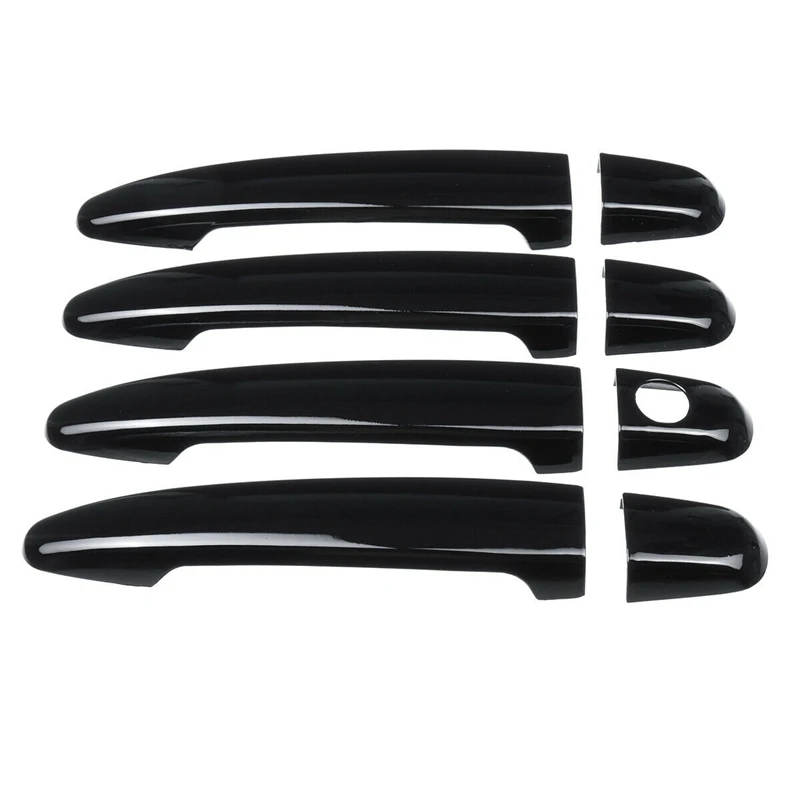 Car 8Pcs Door Handle Cover for Toyota Highlander Avalon Camry Sienna Tacoma 4Runner Lexus GS300/350/430/460 Gloss Black | Автомобили и