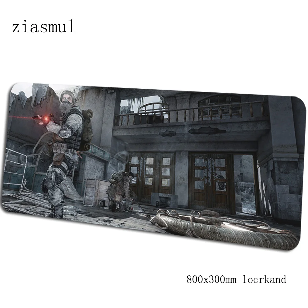Metro 2033, коврик для мыши, 80x30 см, игровой коврик для мыши, высококачественный коврик для мыши, геймерский компьютерный стол, коврик locrkand, notbook mousemat pc - Цвет: pattern 8