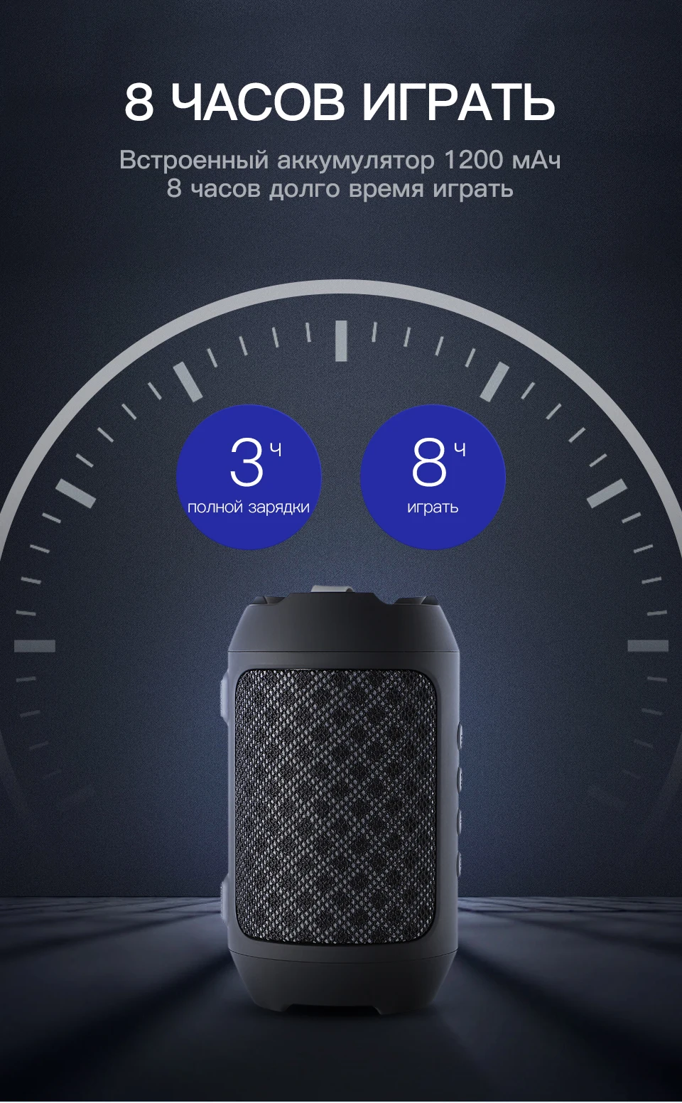 KUULAA Bluetooth динамик Портативный беспроводной громкий динамик s для телефона компьютера стерео музыки объемные водонепроницаемые напольные колонки коробка