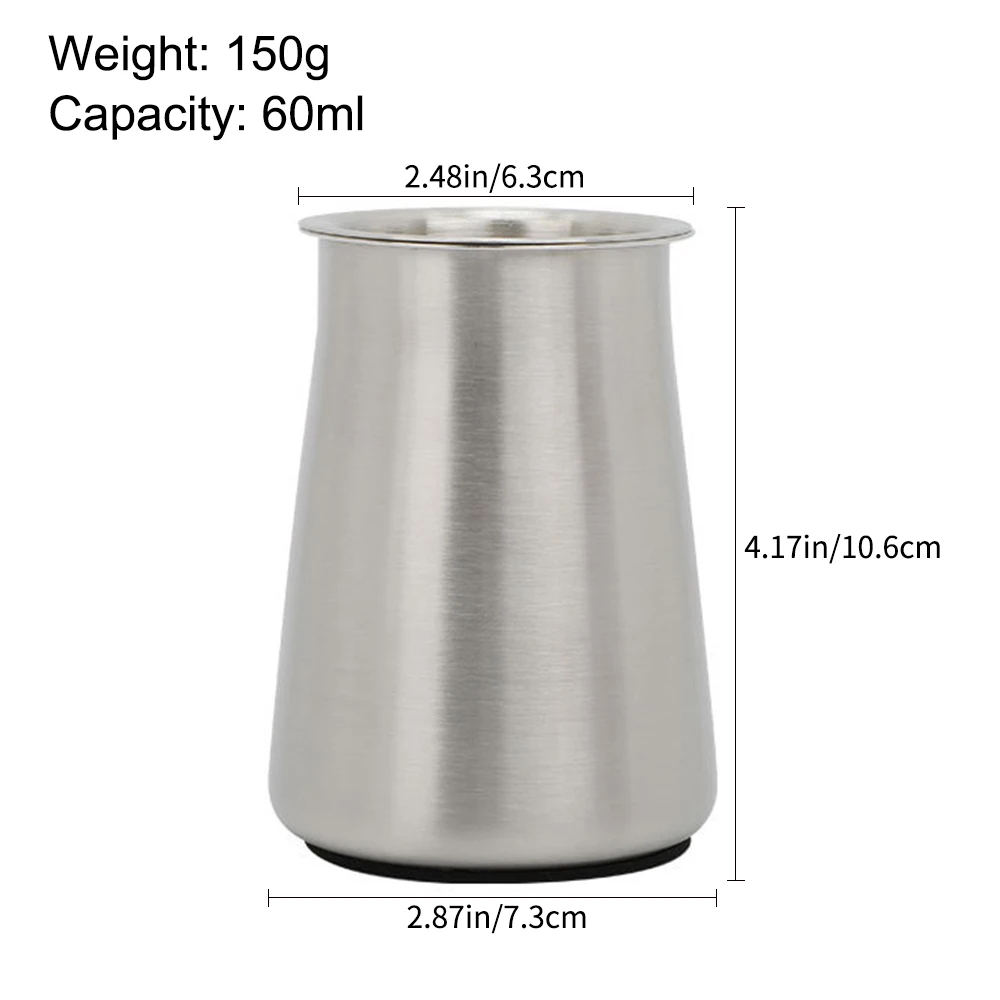 

3 in 1 Powder Sieve Stainless Steel Coffee Cocoa Flour Dustproof Flour Filter Cup Coffee Grinder Accessory necessity DIY Tool