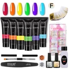 Полигель ROSALIND для наращивания ногтей, акригель для нейл-арта, гибридный лак для ногтей, 15 мл, 6 цветов