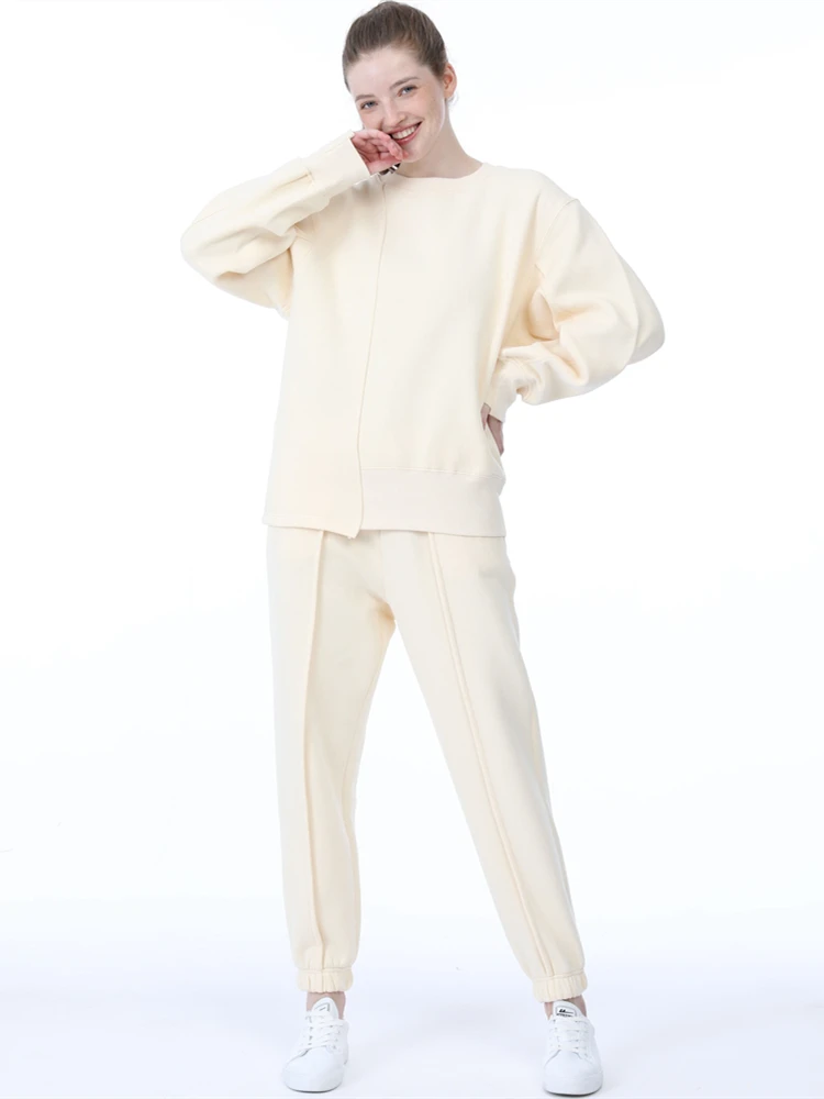 Женский спортивный костюм зимний повседневные толстовки необычный свитшот