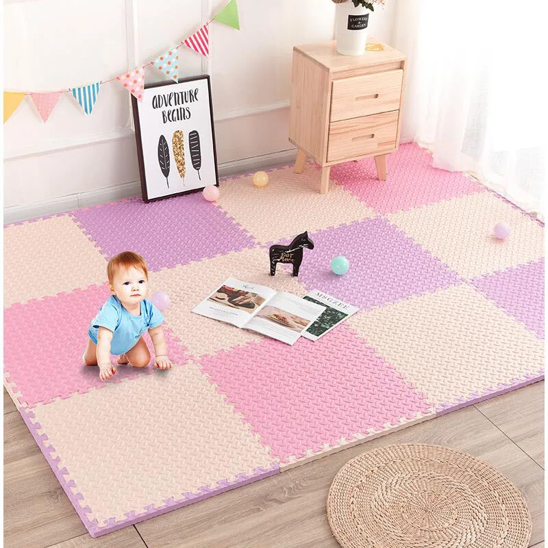 2 5 см толстый EVA пены детский коврик для ползания детей сшивающий лазания 60*60 пазл