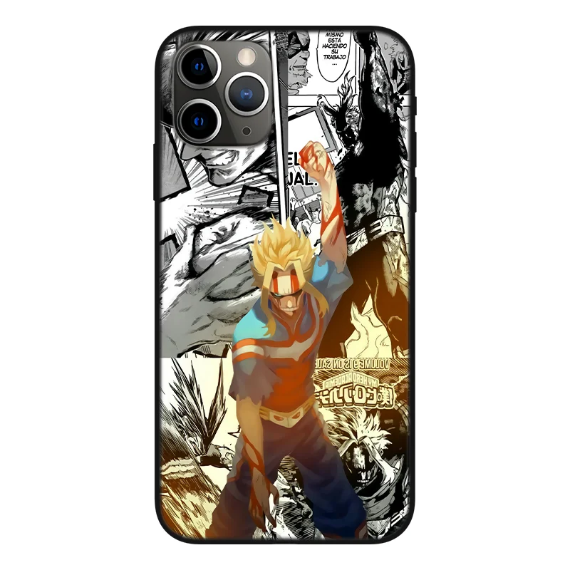 Чехол для телефона My Hero Академия deku bakugou iPhone 11 12 Pro Max XR X XS 5 5S SE 2020 7 8 6 6S Plus