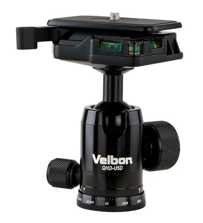 

Velbon Aluminum BALL Head QHD-U5D for DSLR Camera Tripod