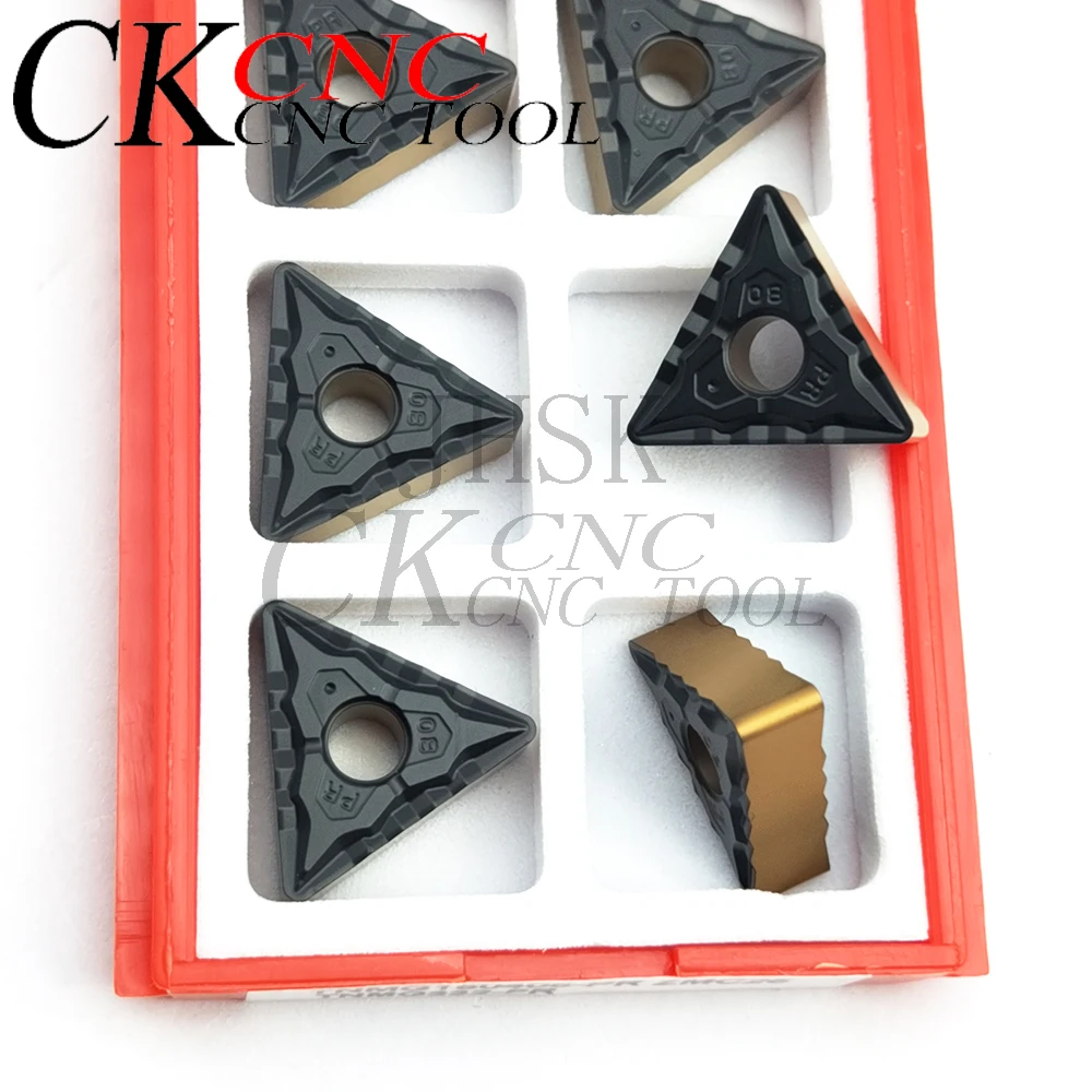 

TNMG160408-PR ZMC25 твердосплавные вставки внешние токарные инструменты CNC инструмент высокое качество TNMG 160408 Токарные Вставки режущие инструменты