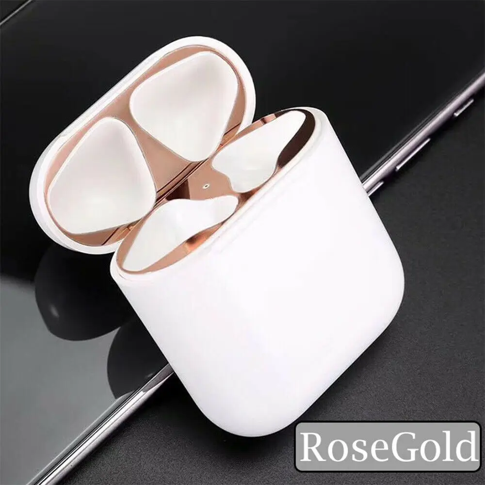 

Metal Dust Guard Sticker for Apple AirPods Case Cover Dust-proof Protective Hot