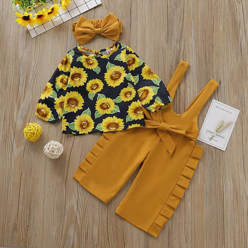 Для маленьких девочек Комплект для новорожденных осенняя одежда с изображением