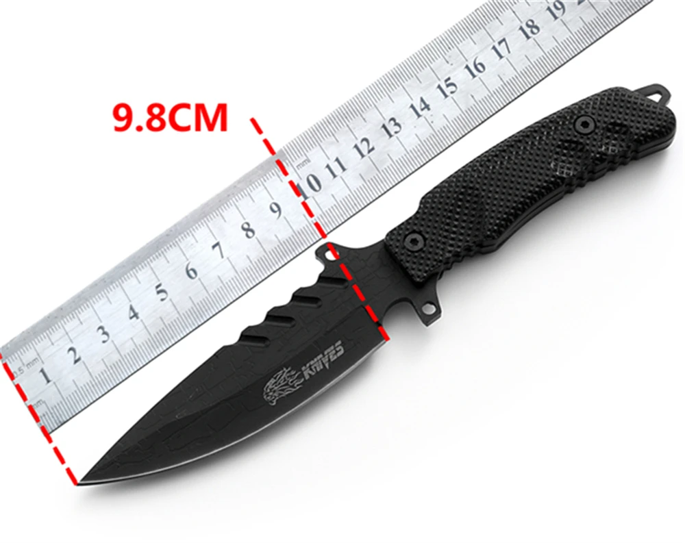 8CR15MOV защитный рыболовный нож с фиксированным клинком охотничий прямой острые