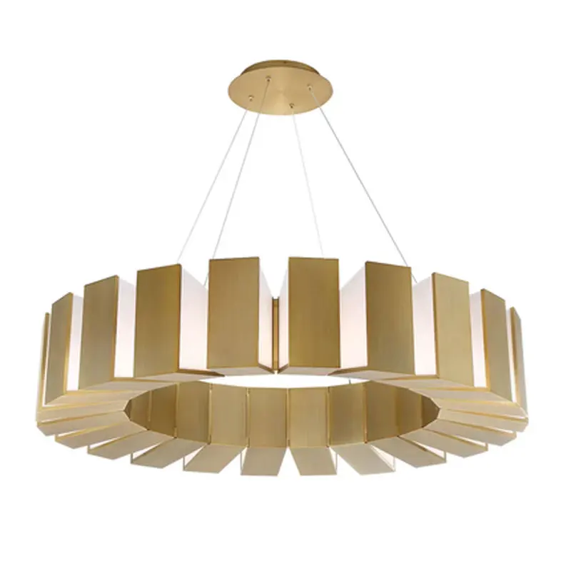 

Italian post-modern luxury minimalist living room Pendant lights designer bedroom dining room circular metal lamp