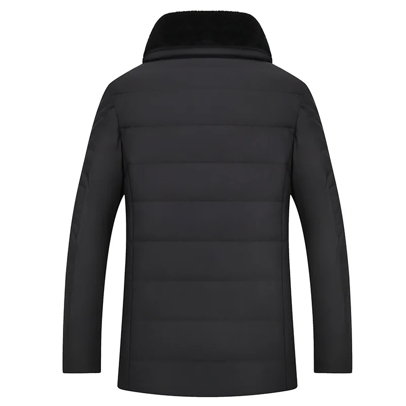 Новое поступление мужская зимняя Вельветовая стеганая куртка супер большой