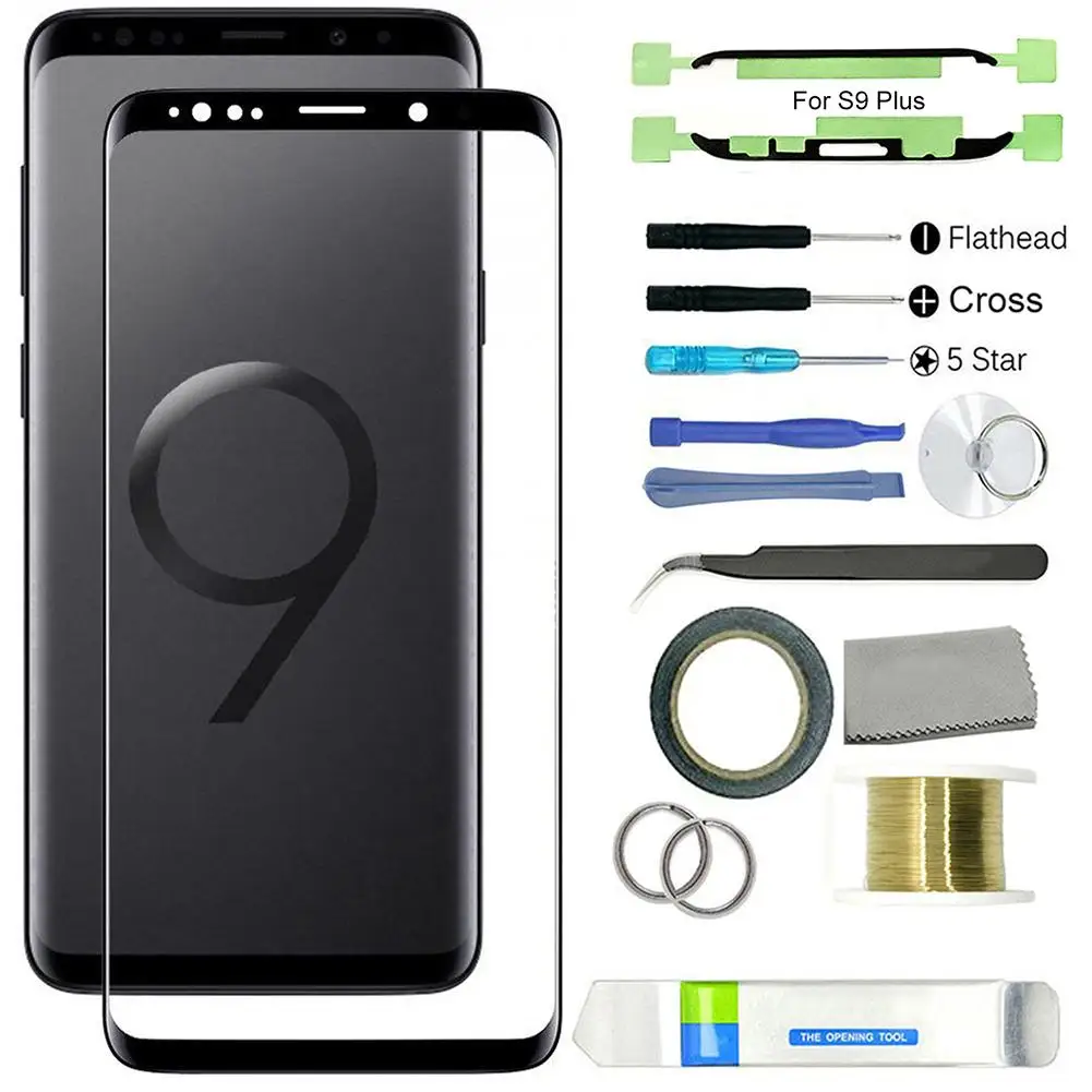 16 в 1 телефон Переднее стекло экран Ремонт набор инструментов для samsung Galaxy S9/S9 Plus |