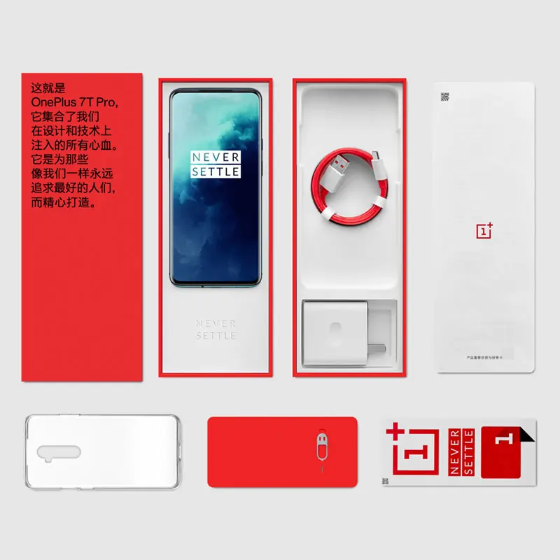 Смартфон OnePlus 7T Pro 8 ГБ 12 Гб RAM 256 ROM Snapdragon 855 Plus 4085mA 6 67 дюймов AMOLED 90 Гц 48 МП|Смартфоны| |