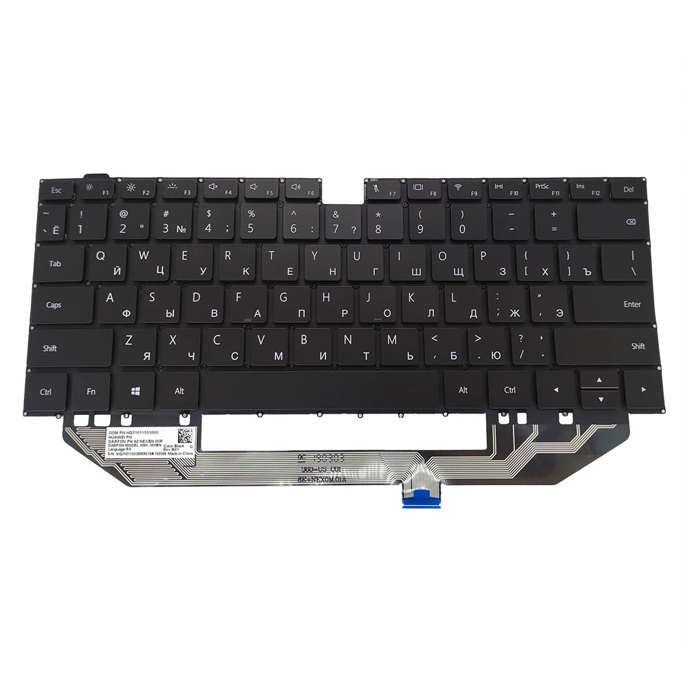 ovy ru замена клавиатуры для huawei matebook x pro mach