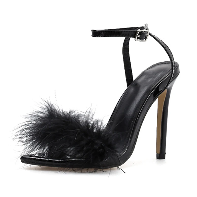 Туфли женские на шпильке заостренный носок высокий каблук-шпилька удобные