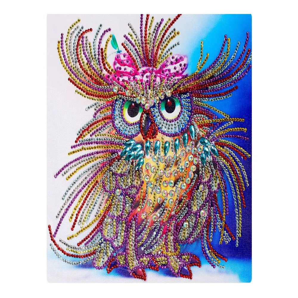 Картина с животными спальня круглые стразы вышивка крестиком алмазная картина