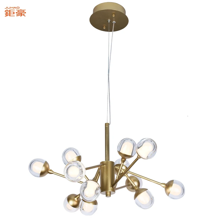 12 украшения алюминиевые лампы пузыри современный мульти светодиодный