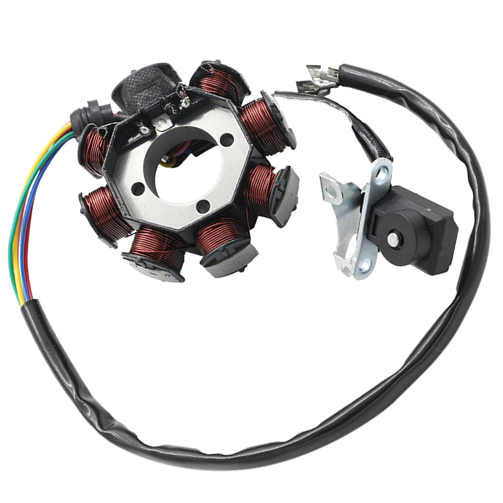 12V Metal New Magneto Stator Ignition Coil Armature Module fit for ATV Motorcross Motorbike | Автомобили и мотоциклы