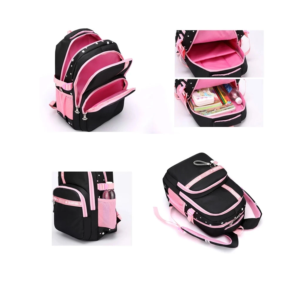 Large Capacity Princess School Bag for Kids Girls Primary School Satchel Girl Nylon orthopedic waterproof Schoolbag;sac scolaire