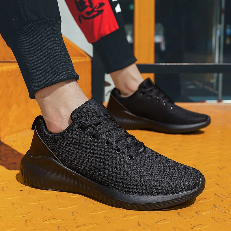 

big size 38-46 soft Tenis Masculino 2021 Luxury Brand Sneakers Men Tennis Shoes Male Stability Athletic Trainers Men Sport Shoes