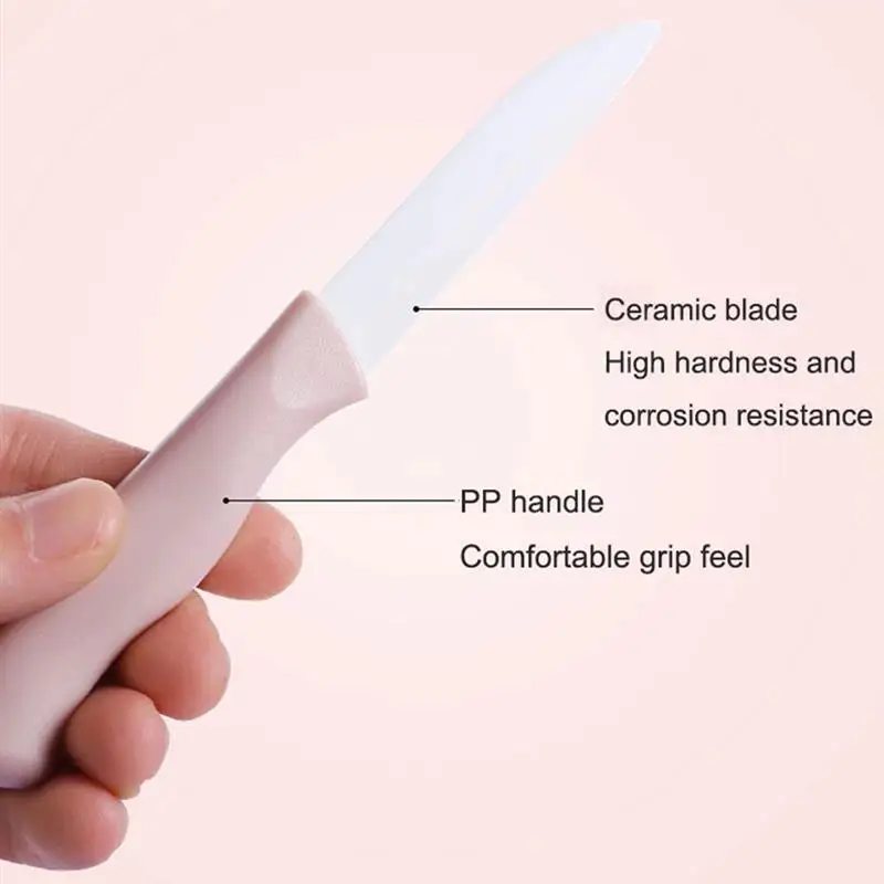 Portable Ceramic Fruit Knife Household Peeling Creative Kitchen Vegetable Meat Bread Cutting Accessories | Дом и сад