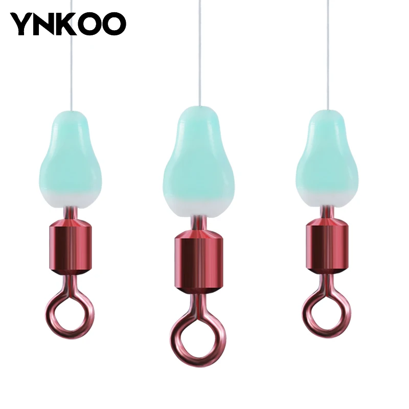 YNKOO 30 шт. большой предмет анти-запутывание фасоли обрезание нити обернутые вокруг пространства бобы силиконовые аксессуары рыболовные снасти
