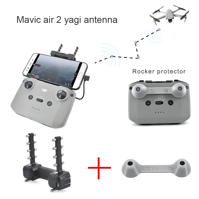 

Антенна-усилитель сигнала Startrc для DJI Mavic air 2, 2,4G/5,8G