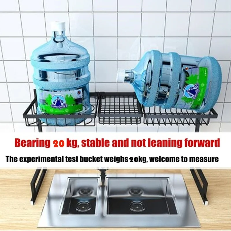 Нержавеющая сталь над раковиной сушилка для посуды полка кухни столешница