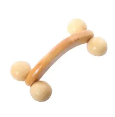 Деревянный Массажер HANRIVER с кривыми зубами круглый деревянный массажер домашний