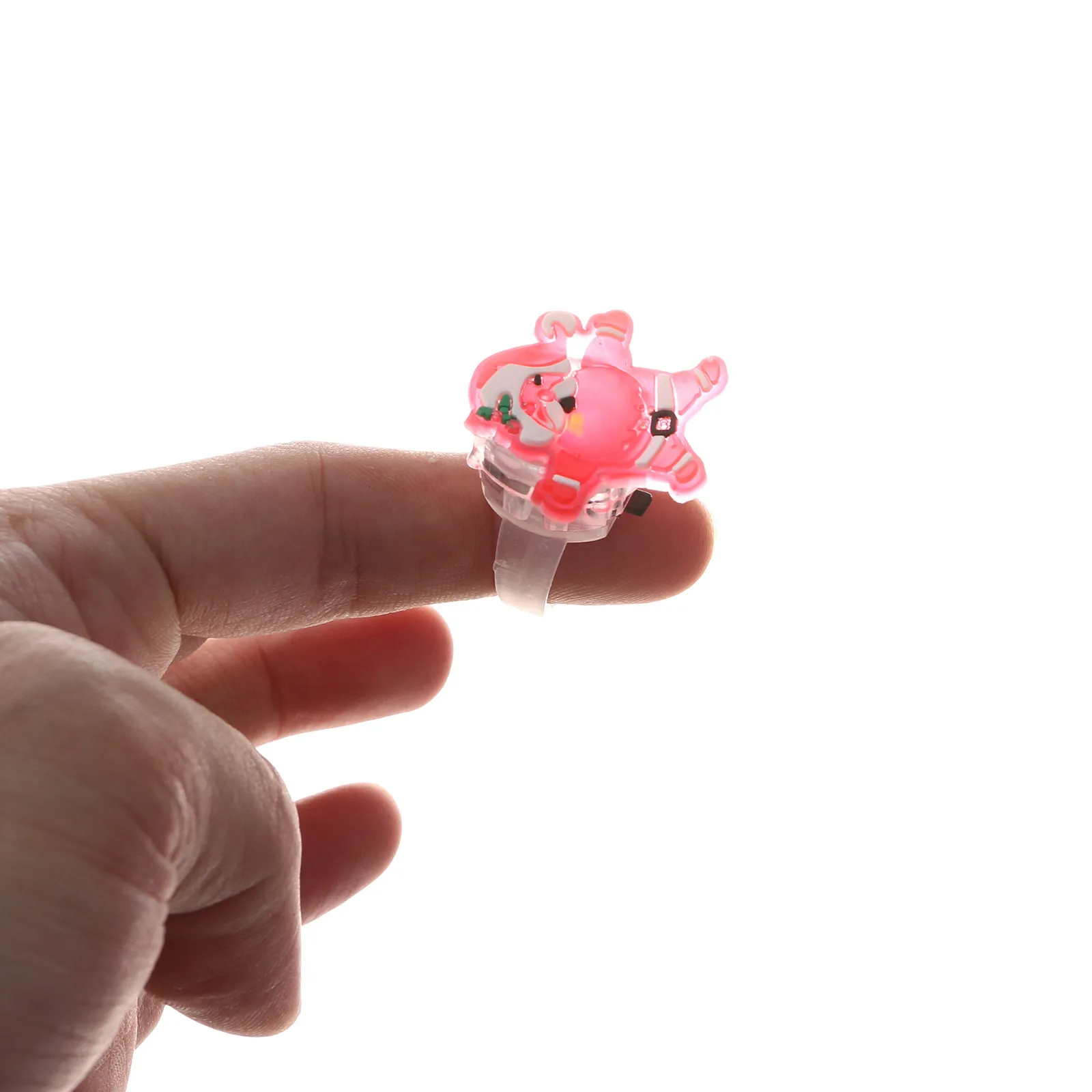 Рождественский подарок вечерние Рождественские огни Санта-Клаус снежинка