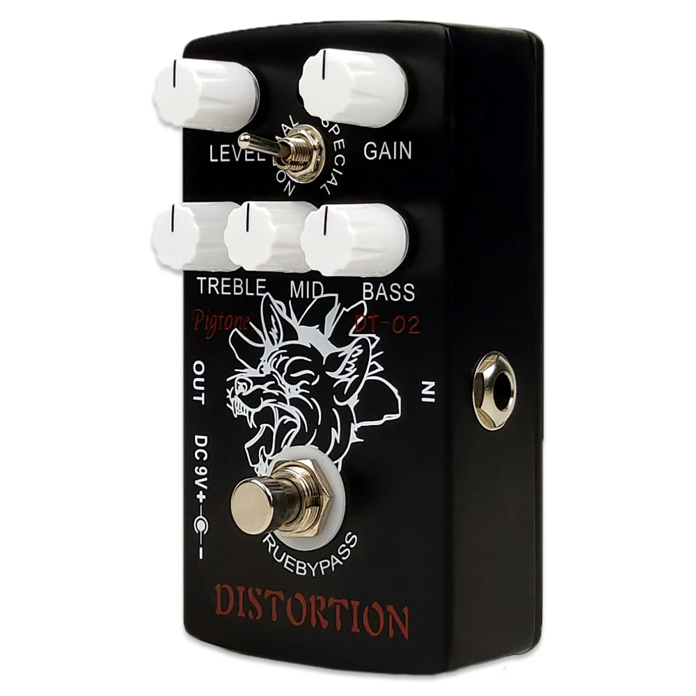 Pigtone PP-30 Mar Distortion Effect Pedal Modulator Electric Guitar Accessories Effects Pedals Real Bypass