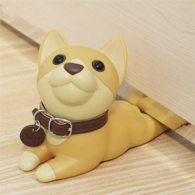 

Cute Door Stops Cartoon Animal Door Stopper Creative Silicone Shockproof Door Stops Home Improvement Children Finger Protect