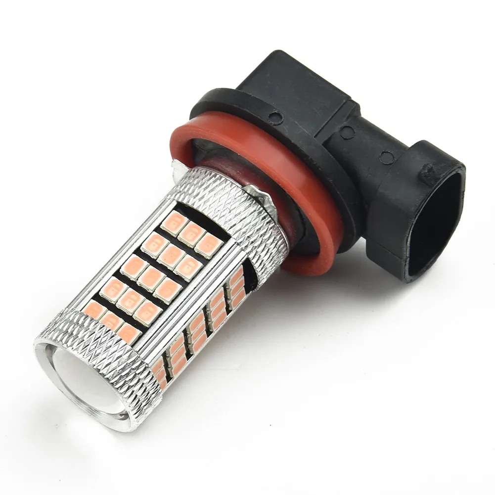 

12V DC LED Bulbs Accessories Car DRL Fog Driving Pink Purple Universal