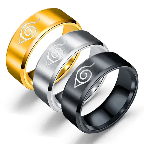 1 шт. модное очаровательное ювелирное изделие, черные кольца для женщин, мужское кольцо из титана