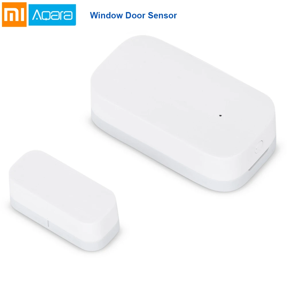 Window Door Sensor Xiaomi умный дом Комплект Aqara шлюз двери окна человеческого тела датчик температуры и влажности Датчик беспроводной переключатель Zigbee розетка куб - Цвет: Window Door Sensor