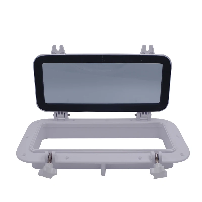 Судовая лодка яхта RV порт отверстие ABS пластик прямоугольные люки огни замена