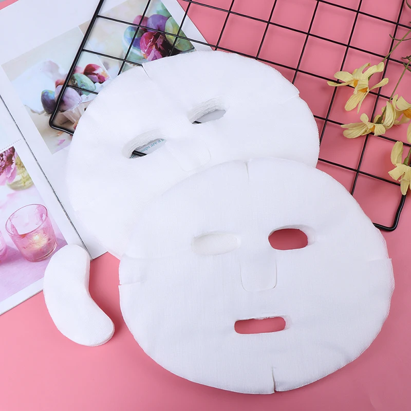 Одноразовая маска для лица 100 шт./лот мягкая Нетоксичная сделай сам листы