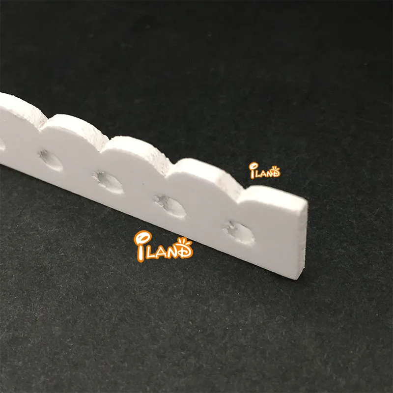 Оптовая продажа 1:12 миниатюрная деревянная отделка для кукольного домика ILAND