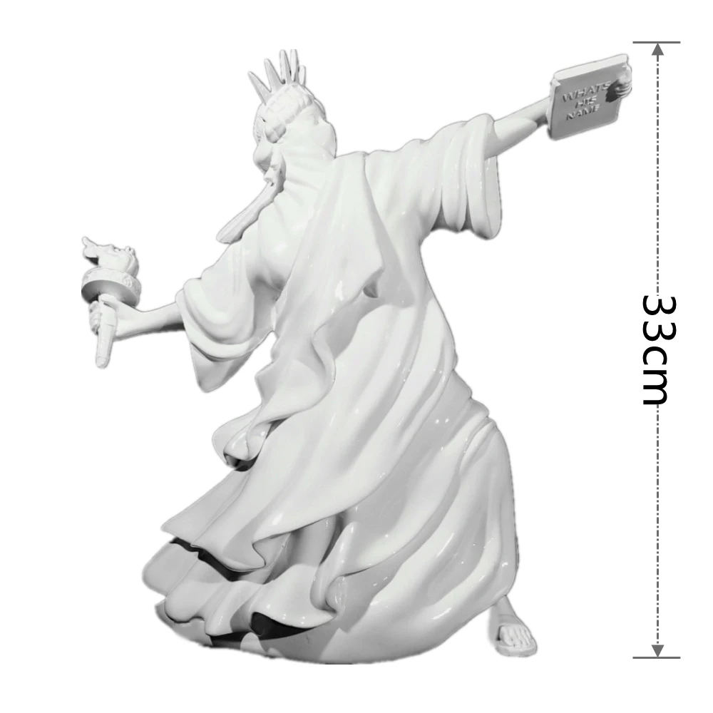 

Modern Art Luxurious Statue of Liberty Throw Torch Riot of Liberty Fine Art London Art Fair Resin Sculpture Home Decor Best Gift