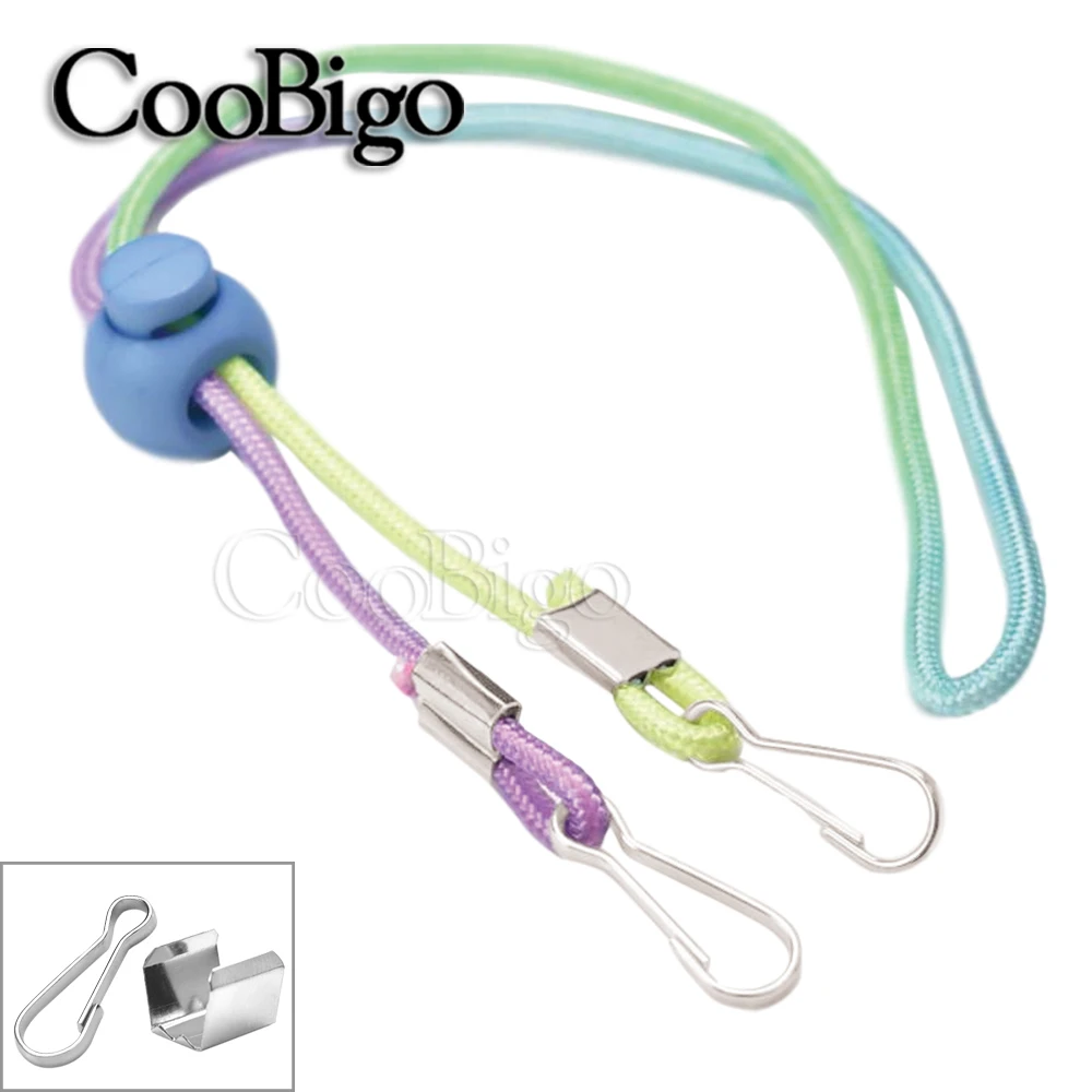 100 шт. металлический шнур с застежкой зажим веревкой 8 форм оснастка фотовспышка