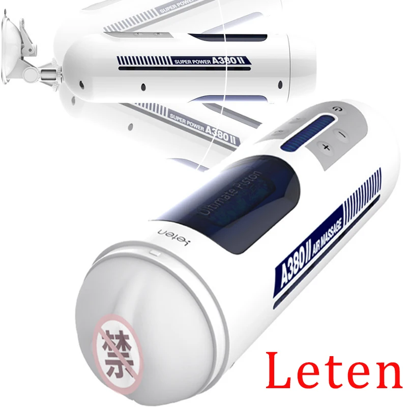 Телескопический Мужской мастурбатор Leten Piston искусственная вагина сосание пениса