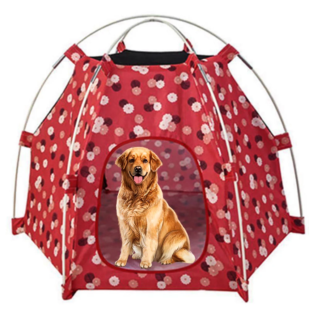 Портативный складной тент для собак и кошек сетчатый манеж кемпинга забавная