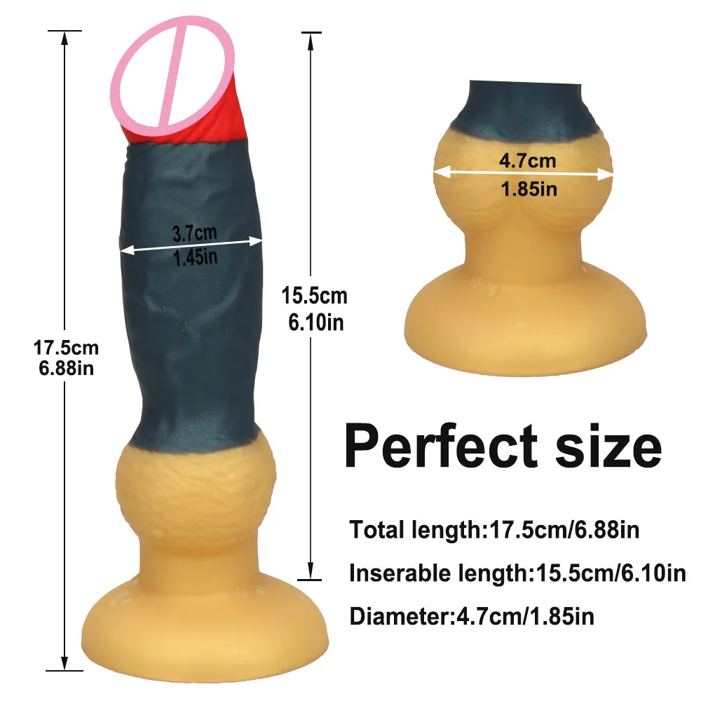 Мягкий жидкий силиконовый фаллоимитатор с присоской реалистичные