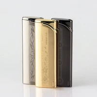 refillable inflatable lighter windproof ultra thin lighter boutique gifts smoking accessories gadgets for men lighters smoking