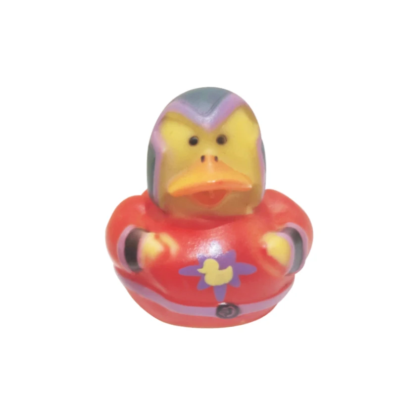 Классическая Игрушка для ванной комнаты 1/6 шт. резиновая плавающая утка серия Marvel