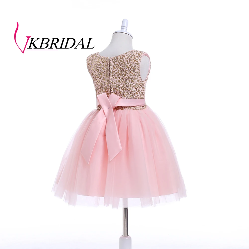 VKBRIDAL/Элегантные Платья с цветочным узором для девочек фатиновые платья без