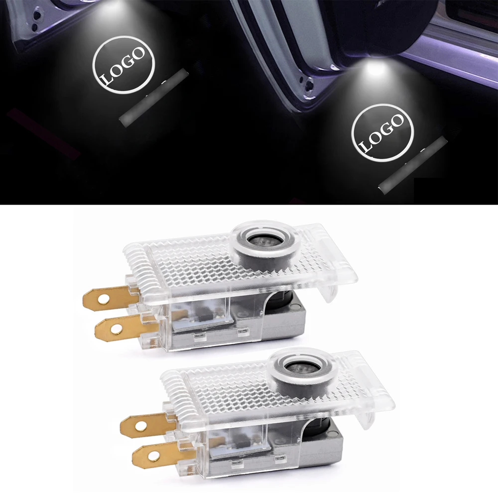 

Car Door Ghost Light For Mercedes AMG Welcome Lamp Auto Logo Emblem Laser Projector Luces for Benz W210 E-Class 1995.06~2003.08