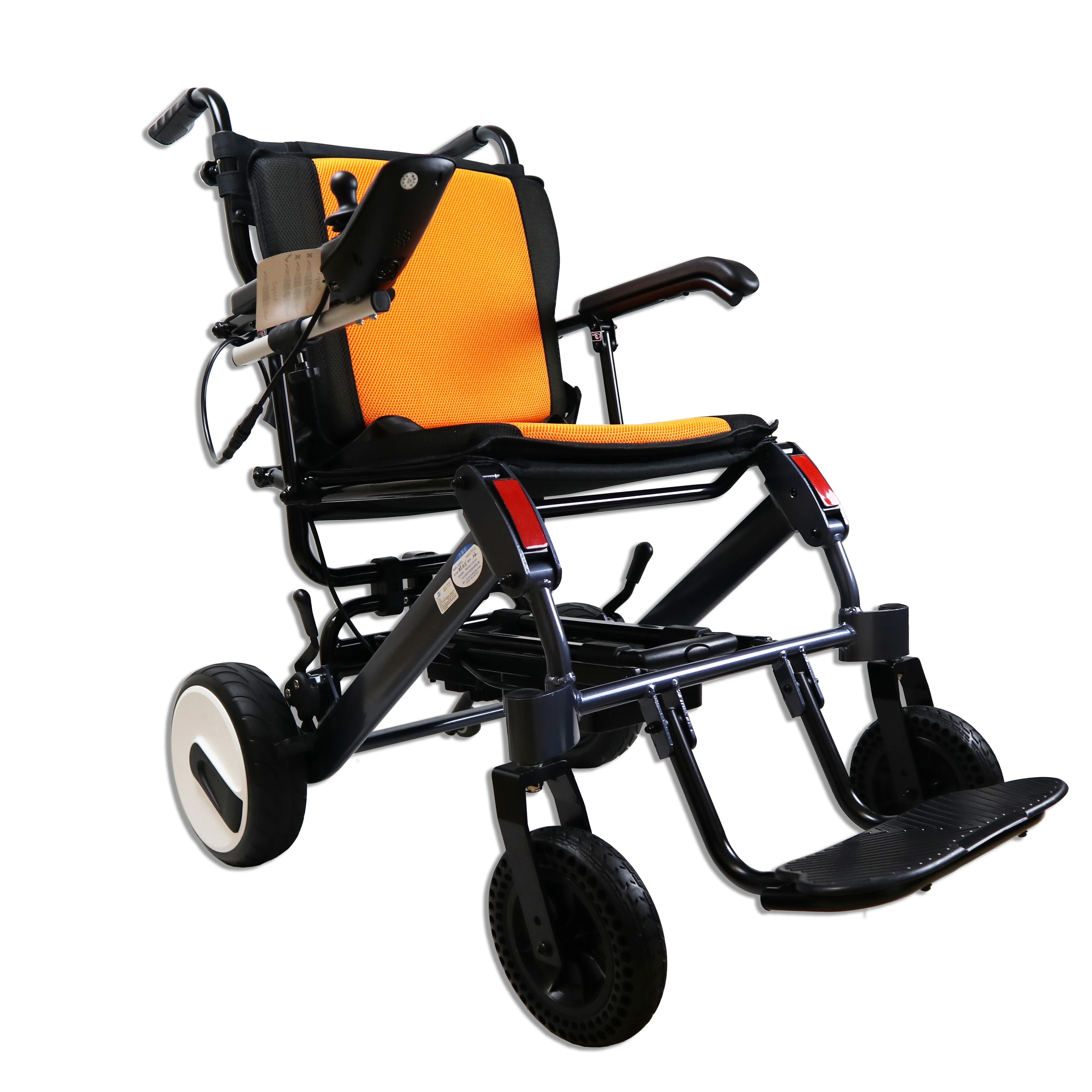 

Free shipping Best-selling ultra-light folding electric wheelchair can be carried on the plane