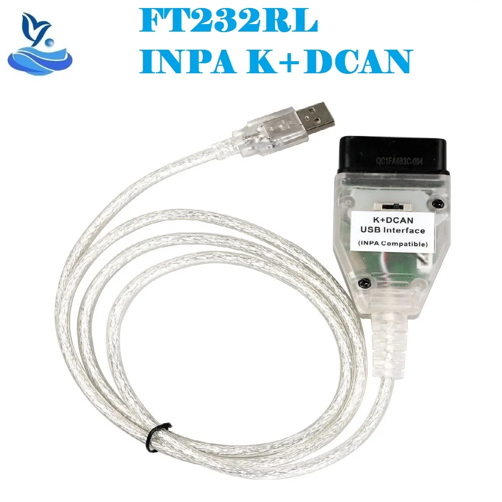 DCAN переключатель OBDII диагностический кабель + USB Интерфейс Ediabas K D может OBD2 сканер