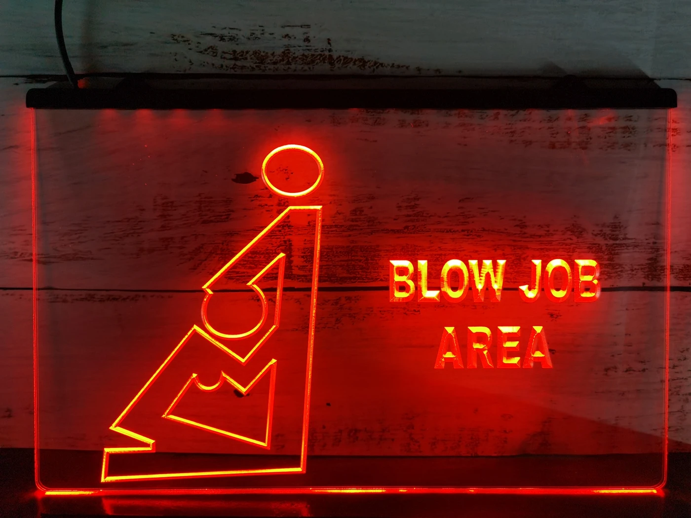 Забавный мультяшный Новый светодиодный неоновый светосветильник знак Blow Area-I746 |